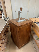 Load image into Gallery viewer, Special Edition: All-Wood Walnut Kegerator
